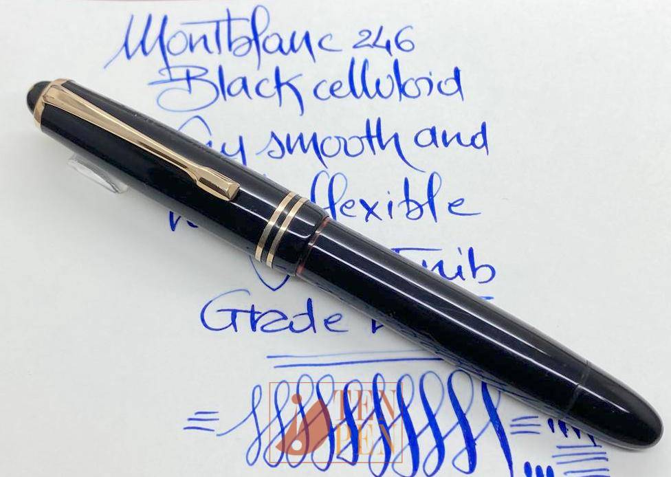 MONTBLANC 246 BLACK CELLULOID DANISH PRODUCTION Tenpen By
